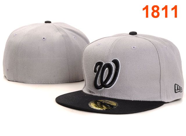 Washington Nationals MLB Fitted Hat PT12